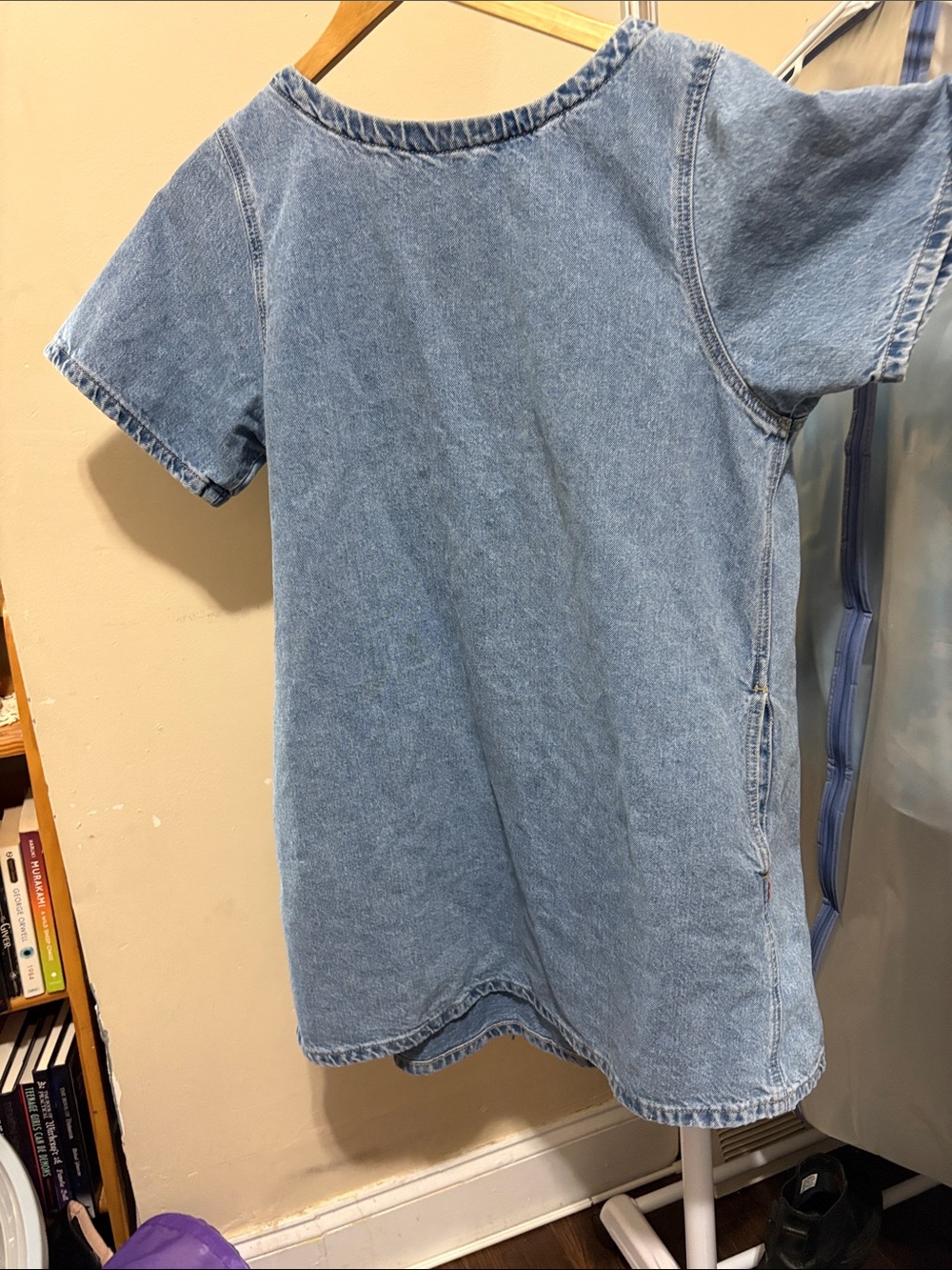 Levi's Light Blue Denim Mini Dress